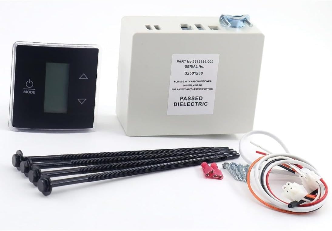 ya 10 9.16 baidi New for Dome 3316230.714 CT Single Zone Wall Thermostat Control Kit LCD Screen Black