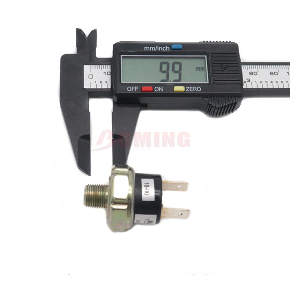 ya 2 8.15 Gas Pressure Switch Tank Mounting Thread 12V/24V 1/4 Inch NPT 95-125PSI for Train Horns 