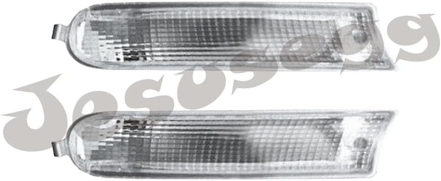 ya 9 10.24 2pcs Front Bumper Fog Light Lamps Housing LH+RH Fit for 1995-1997 for Toyota RAV4