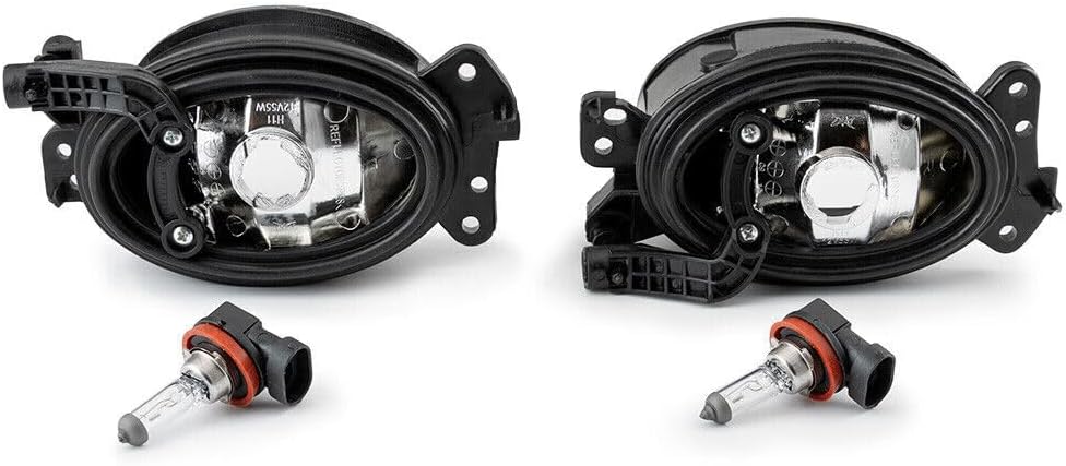 ya 10 9.16 zhengce 2x Fog Lights For 07-09 for Mercedes-Benz E320 R320 E63 AMG Clear Glass Len