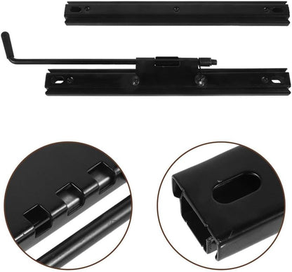 ya 4 8.8.2 2 Pairs for SEAT Slider Track Universal Bucket for SEAT Bottom Mount Slider Adjustable