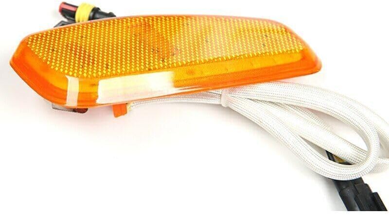 ya 14 9.20 zhengce One pair for Jeep Renegade 2014-2017 Front LED Side Marker Fender Lights Tu-1