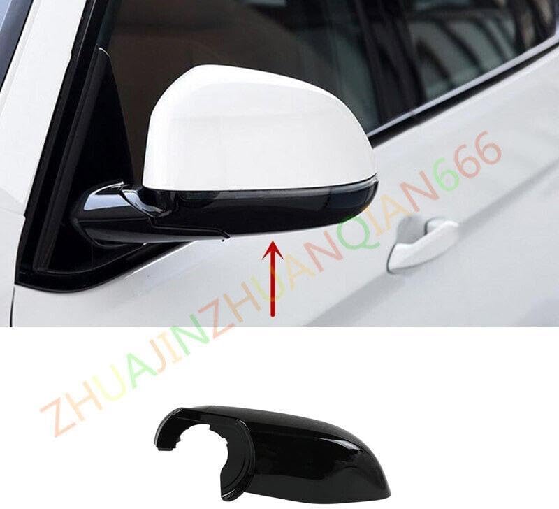 ya 4 8.14 Suitable for Replacing the Bottom Shell of the Left Glossy Black Rearview Mirror of for BMW X6 2019-2023