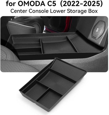 ya 5 8.10 Car Center Console Lower Storage Box for Chery OMODA C5 Fuel Version 2022 2025