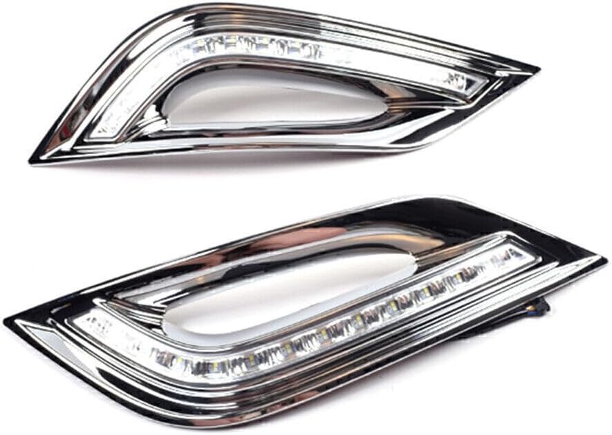 ya 13 9.15 baidi LED DRL Daytime Running Lights Turn Signals Fog Lights for Hyundai Sonata 2