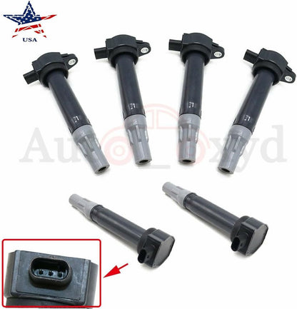 ya 4 8.24 baidi 6 Pack Ignition Coils C1522 UF502 2006-2010 for Chrysler for Dodge 4.0L 3.5L