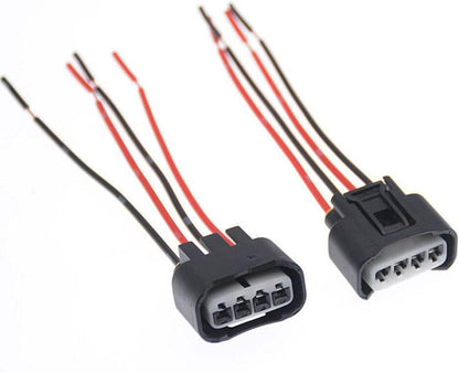 ya 9 10.24 x Ignition Coil Female Connector Plug Harness For 2002-2010 for Toyota for Camry 2.4L
