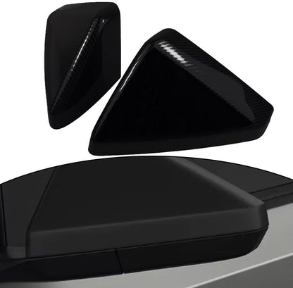 ya 11 9.14 baidiFor for Tesla for Cybertruck 2024 gloss black Exterior Rear View Mirror Cover Trim