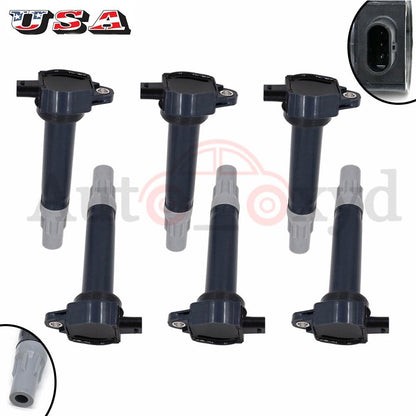 ya 4 8.14 6 Pack Ignition Coil for Chrysler for Dodge 2006-2010 4.0L 2.7L 3.5L C1522 UF502