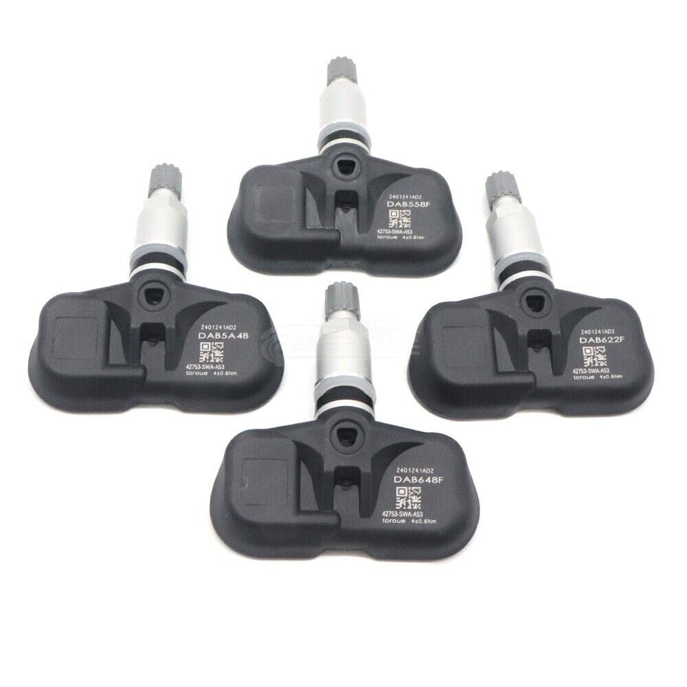 ya 4 8.8 4pcs tire Pressure Monitoring Sensor TPMS PMV-107M 315MHz for Honda for CR-V for Accord 