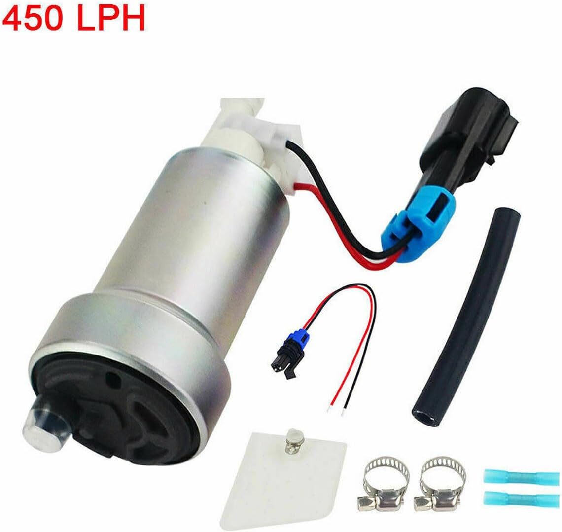 ya 4 8.10 New E85 Racing High Performance 450LPH Fuel Pump F90000267 & Install kit