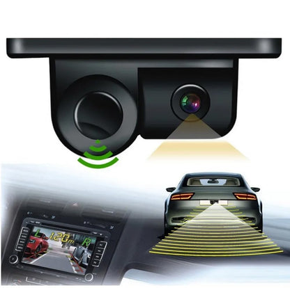 ya 4 8.8 2-in-1 car Reverse Parking Radar Sensor, Rearview Backup Camera kit, Waterproof