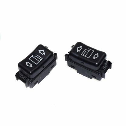 ya 4 8.8.2 2-Piece Rear Power Window Panel Switch Suitable for Mercedes-Benz 500E 300SE 280SE 260E 190E