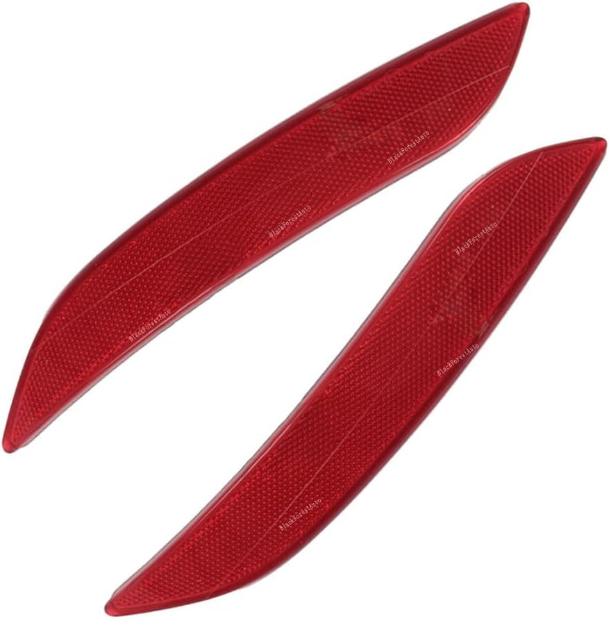 ya 27 10.13 baidi Pair For 08-16 for BMW Z4 Series E89 Rear Bumper Reflector Red Right+Left Side