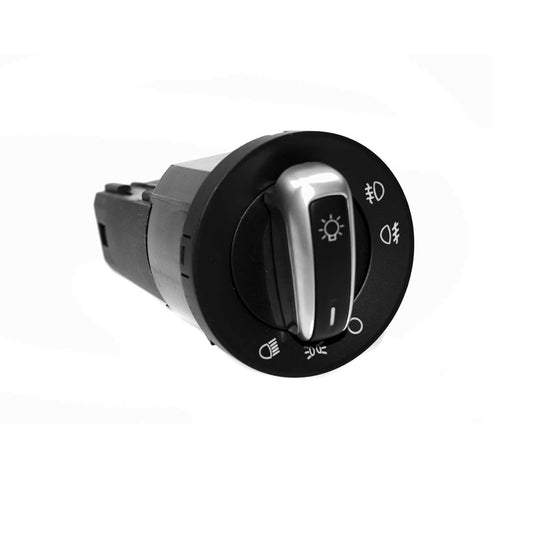 ya 4 8.8 Chrome Headlights and Window Panel Main Switch Control for VW Passat Jetta Golf MK4