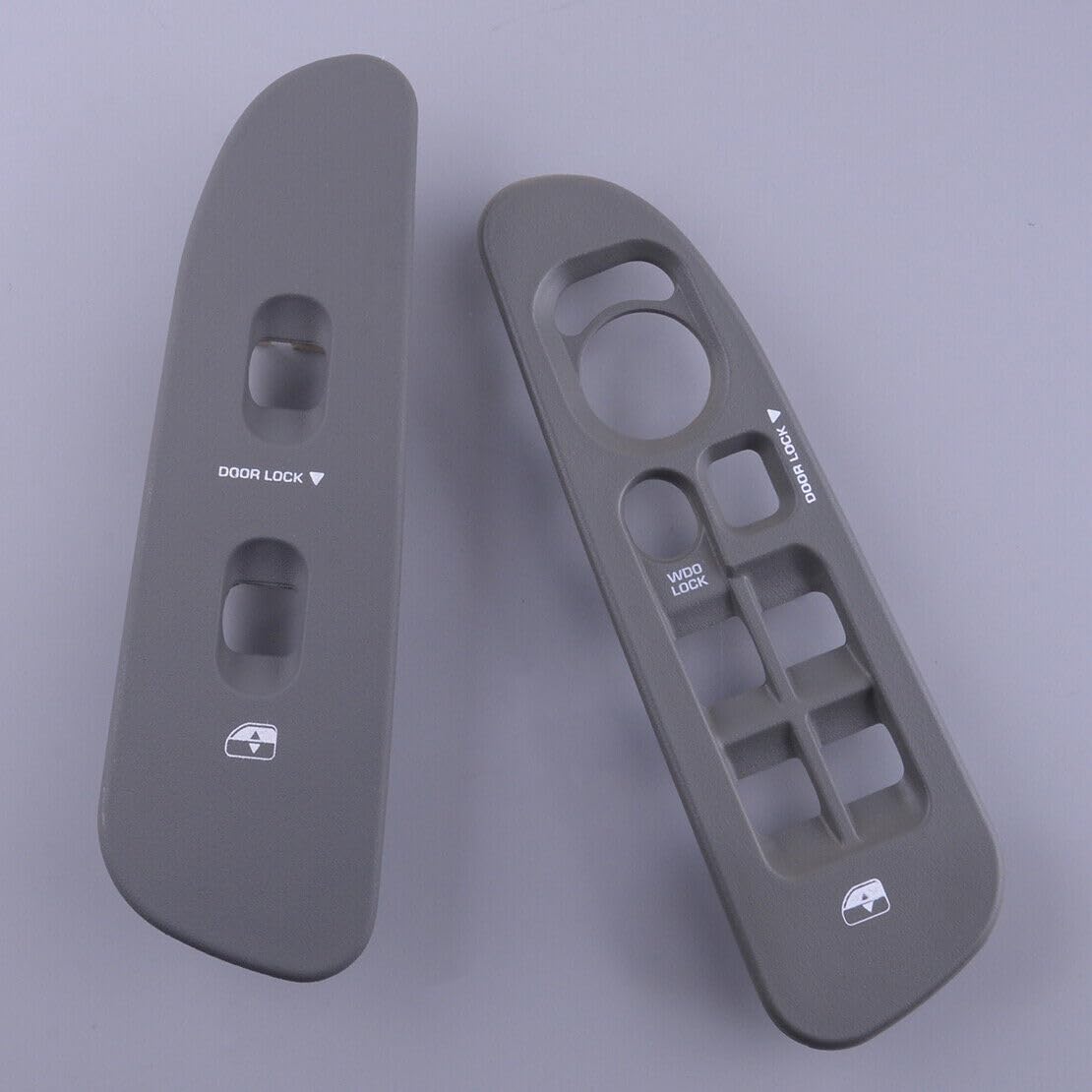 ya 5 8.10 2 Pieces Door Window Switch Panel Bezel Trim Fits for Dodge for Ram 1500 2500 3500