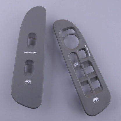 ya 5 8.10 2 Pieces Door Window Switch Panel Bezel Trim Fits for Dodge for Ram 1500 2500 3500