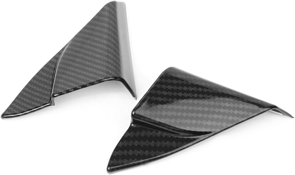 ya 9 10.24 for Toyota for Camry 2018-2023 2x Carbon Fiber Interior Front Triangle F fo