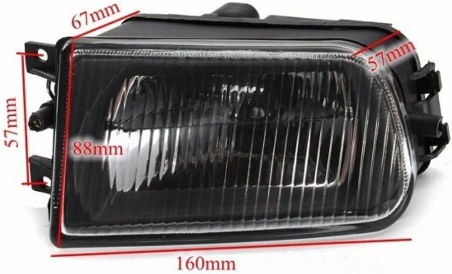 ya 10 9.16 zhengce 2x Nebelscheinwerfer Nebellampen smoke passtf¨¹r for BMW Z3 E39 5 Serise 199