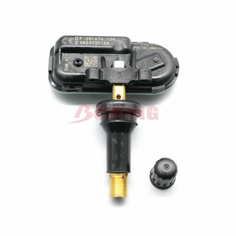 ya 4 8.8 4 Pack TPMS Tire Pressure Sensor 68249201AA for Jeep Cherokee for Ram 1500 434MHz 