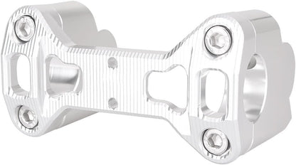 ya 4 8.8.2 Handle Bar Riser Clamp Mount CNC Aluminum Silver Fit for BMW R1200GS 2013 2014 motor