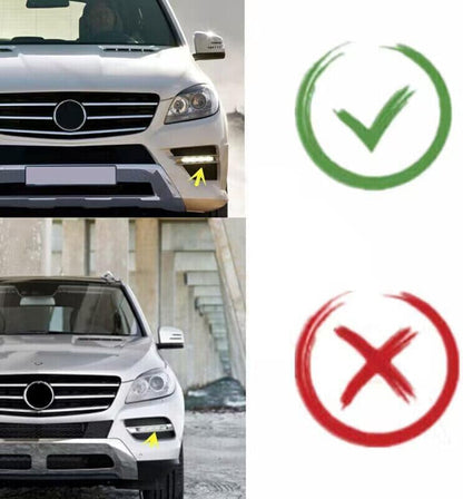 ya 28 10.13 zhengce Left Front Fog lamp Cover Molded Decorative Chrome for Mercedes W166 ML350