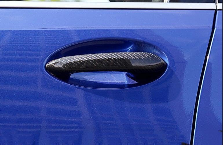 ya 10 9.16 baidi Suitable for BMW 3 4 Series G20 M3 M4 2019-2023 Real Carbon Fiber Side Door Handle Cover