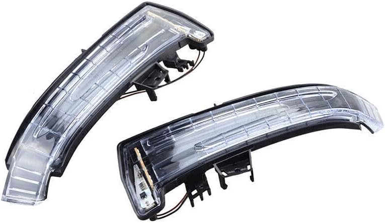 ya 7 8.24 baidi for Mercedes-Benz W212 W204 Side Mirror Indicator Turn Signal LED Light Pair 2x
