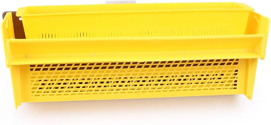 ya 4 8.14 For Beekeeping Tools Beehive Bee Pollen Trap Collector Yellow 15.35 * 7.95 * 3.94
