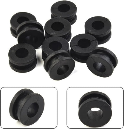 ya 13 9.15 baidi 10Pcs Motorcycle Rubber Grommet Mount Set Side Cover Mudguard