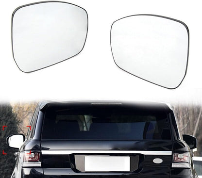 ya 2 8.15 2xHeatable Rear View Mirror Glass for Land Rover LR4 LR5 for Range for Rover Vogue Sport