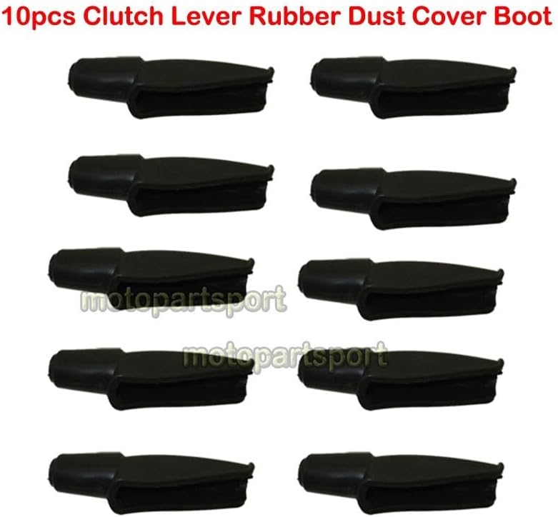 ya 5 8.10 Black Handle Clutch Lever Rubber Dust Cover Boot for Dirt Pit Bike Motorcycle