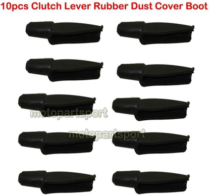 ya 5 8.10 Black Handle Clutch Lever Rubber Dust Cover Boot for Dirt Pit Bike Motorcycle