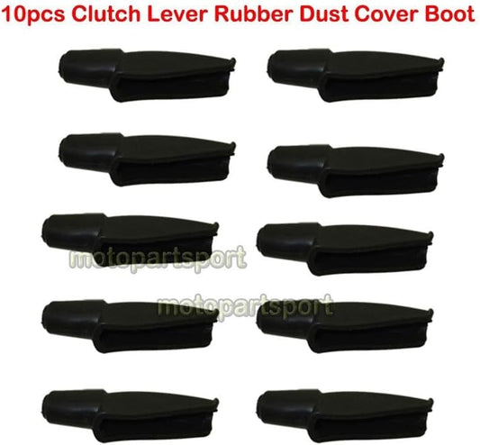 ya 5 8.10 Black Handle Clutch Lever Rubber Dust Cover Boot for Dirt Pit Bike Motorcycle