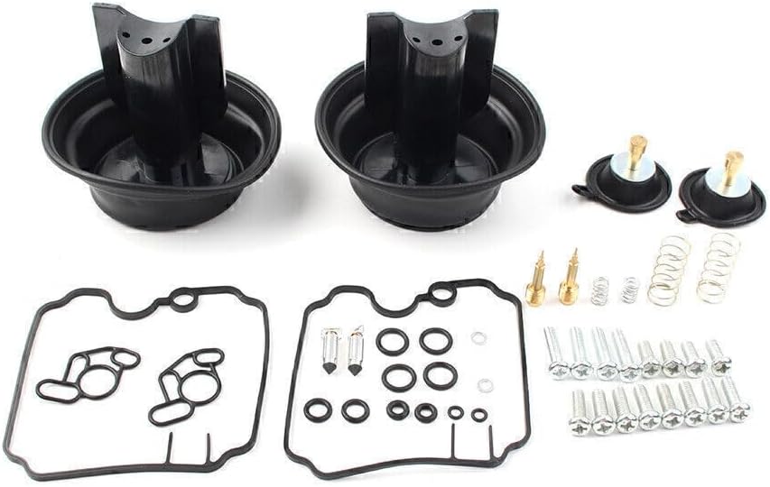 ya 2 8.15 for TDM850 XTZ750 TDM Carburetor Rebuild Repair Kit Membrane Diaphragm Vacuum