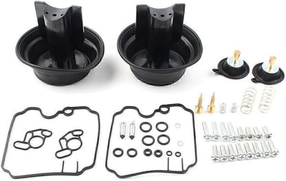 ya 2 8.15 for TDM850 XTZ750 TDM Carburetor Rebuild Repair Kit Membrane Diaphragm Vacuum