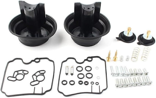 ya 2 8.15 for TDM850 XTZ750 TDM Carburetor Rebuild Repair Kit Membrane Diaphragm Vacuum