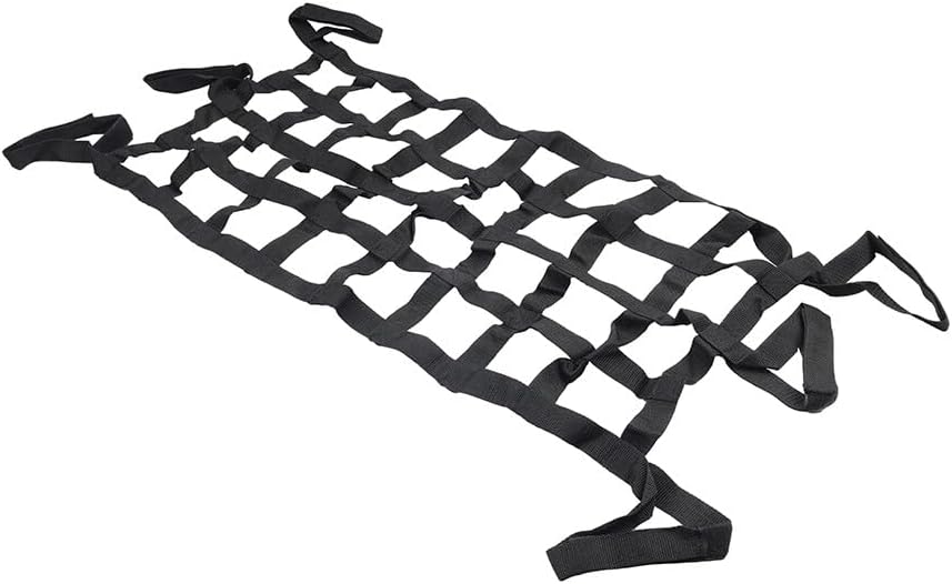 ya 2 8.15 Multifunction Mesh Cargo Net Roof Top Hammock for Jeep for Wrangler YJ TJ JK JL JT