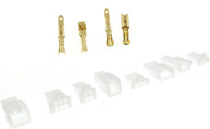 ya 9 10.24 380 Piece Motorcycle Wiring Loom Brass Bullet Connector Terminal Repair Kit