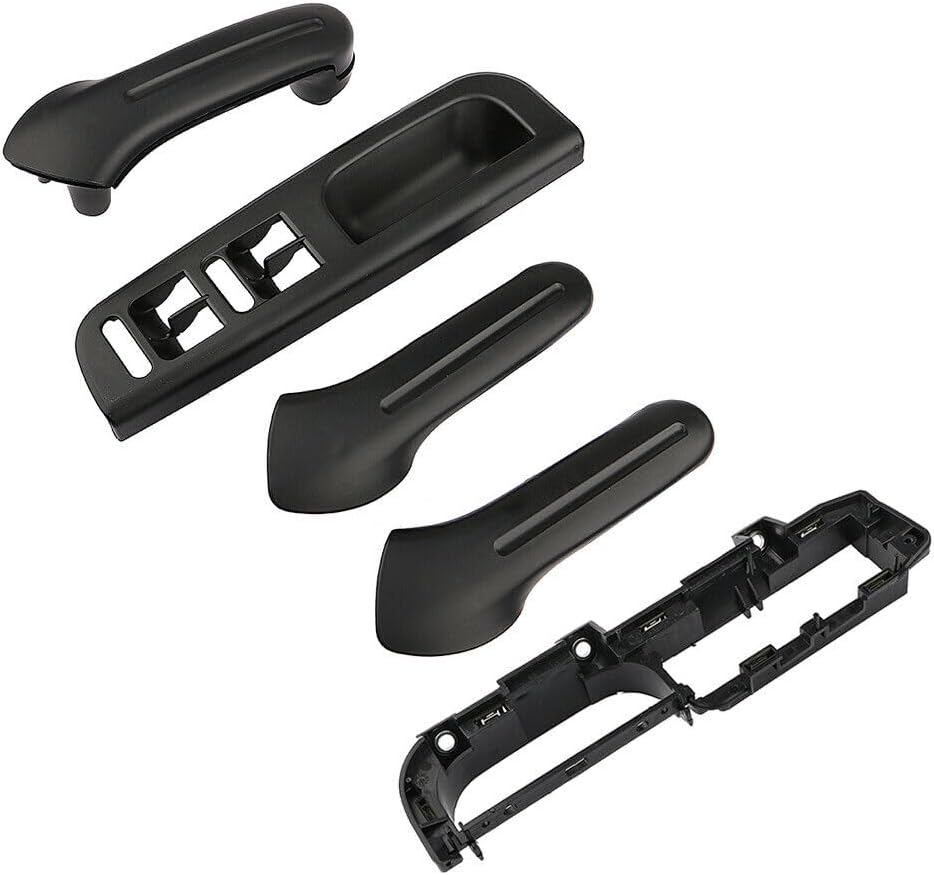 ya 4 8.14 for VW for Bora MK4 6pcs Door Handle Dazzle Pull Handle Inside Handle Dazzle Door Handle