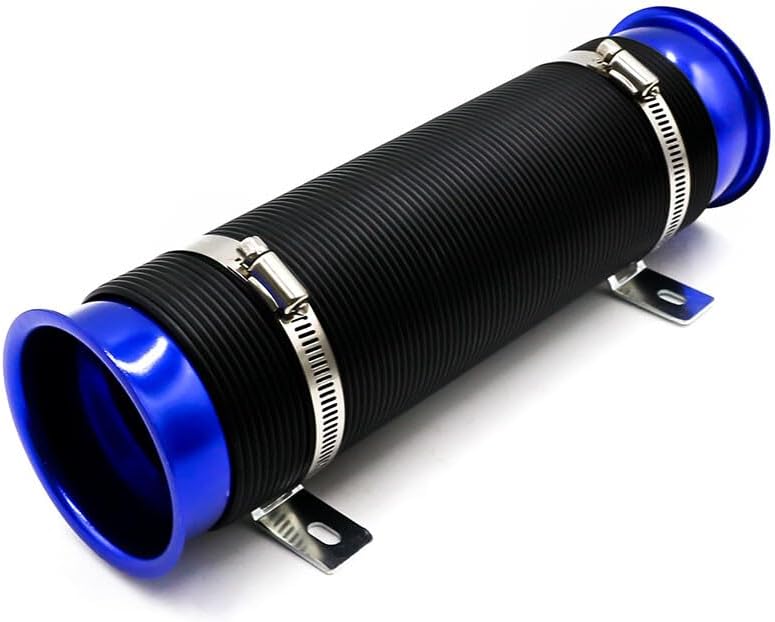 ya 11 9.14 zhengce Universal 3'' Flexible Cold Air Intake Hose Filter Pipe Telescopic Tube Kit