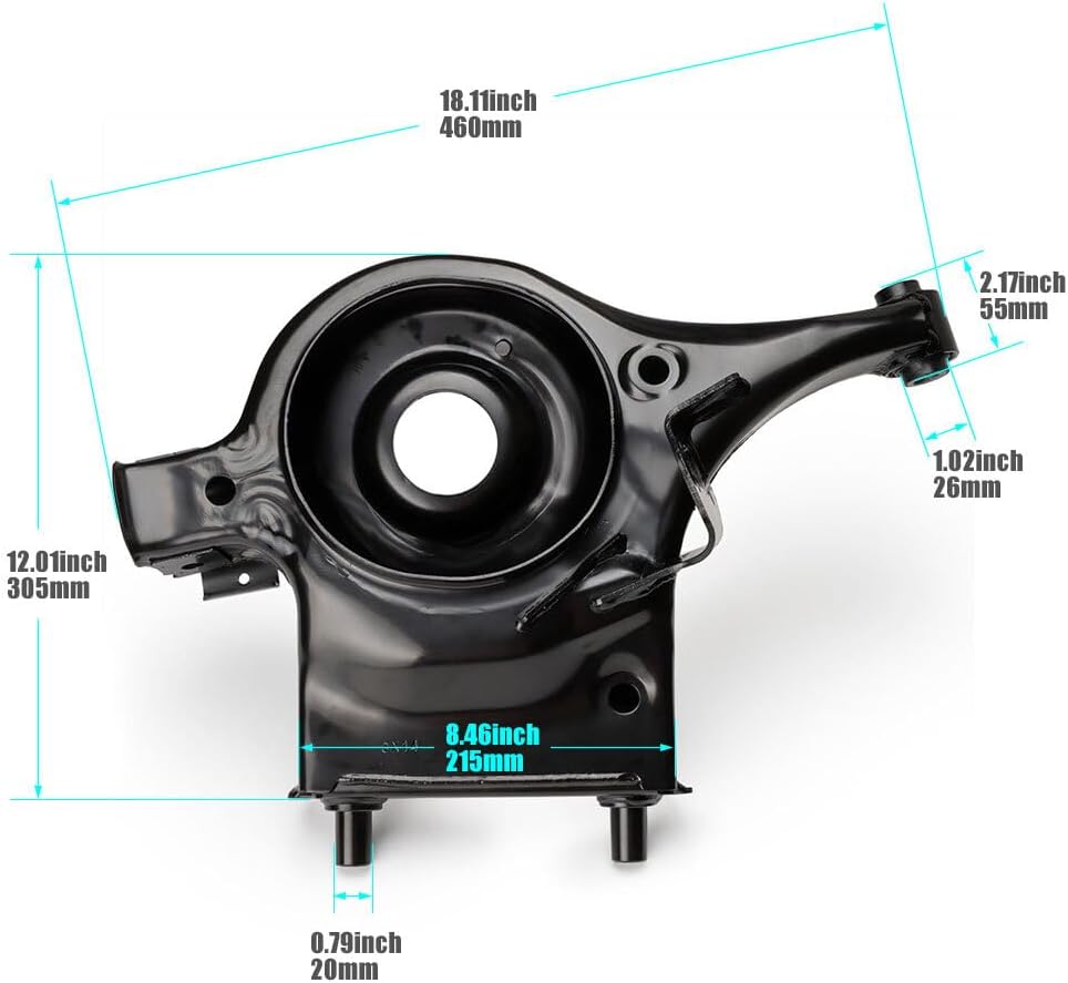 ya 4 8.10 Rear Lower Left Control Arm for Nissan for Altima Maxima 13-21 2.5L 3.5L 551B1-3TA0D