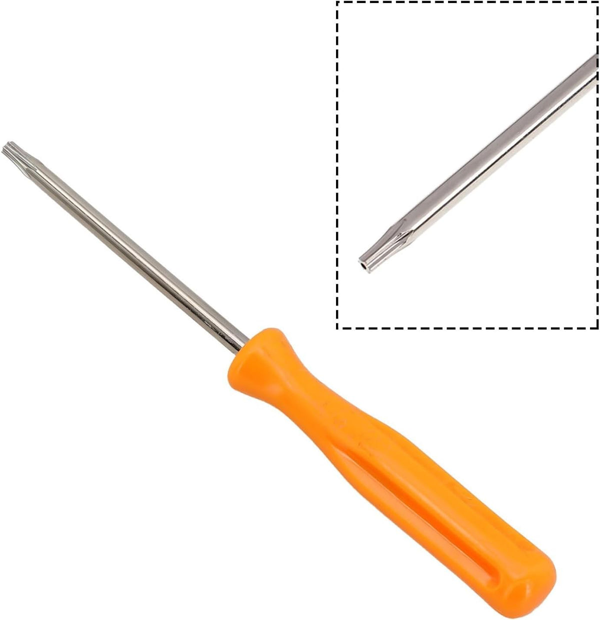 ya 26 10.21 baidi 1 Pcs Special Screwdriver 100mm Chrome Vanadium Steel Security Opening-2