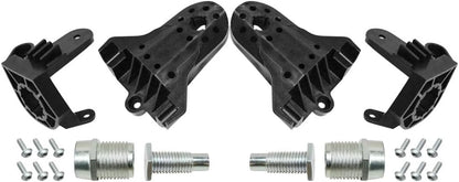 ya 5 8.10 2Pcs Left+Right Headlight Bracket Repair Set Kit For GLK-Class X204 2013-2015
