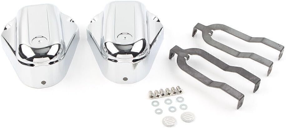 ya 6 8.14 Rear Swingarm Axel Phantom Cap Motorcycle Fit Harley Softail 2008-2017 Chrome