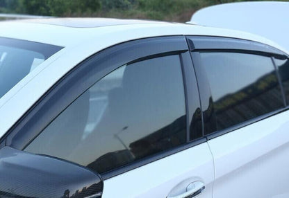 ya 11 9.14 zhengce for BMW 5 Series 2018-23 Black Window Wind Visor Sun Rain Guard Vent Deflec