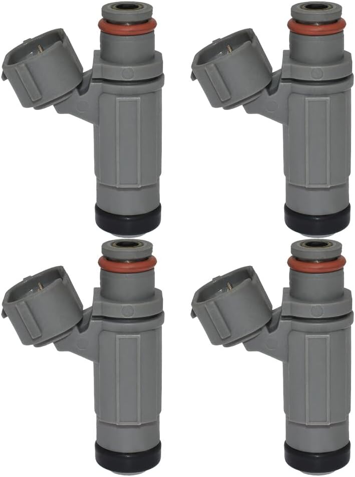 ya 2 8.15 4-Pack 15710-48G00-000 Fuel Injectors for 2006-2007 GSX-R600 / GSX-R750 15710-48G00