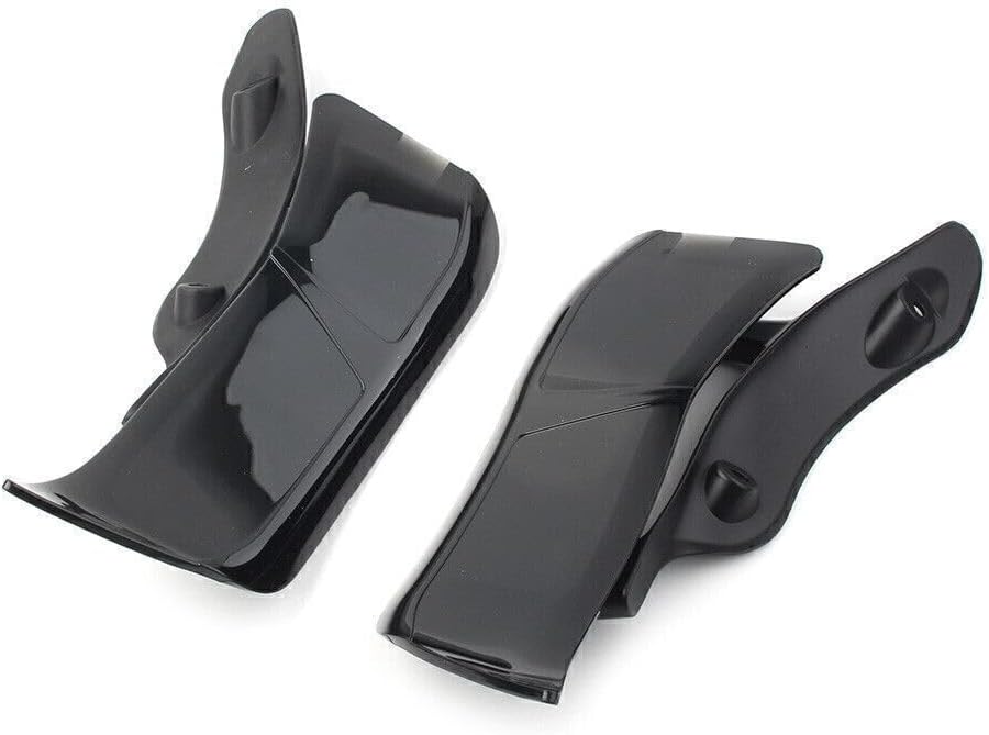ya 4 8.14 2pcs Adjustable Windshield Air Deflector Fit for Harley Touring Road Glide 2015-2020