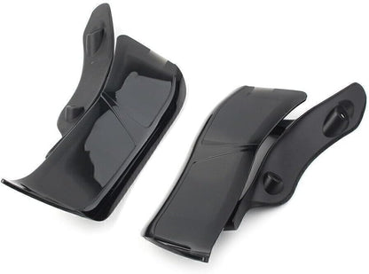 ya 4 8.14 2pcs Adjustable Windshield Air Deflector Fit for Harley Touring Road Glide 2015-2020