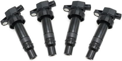 ya 9 10.24 4X IGNITION COILS ENGINE SPARK PLUG UF636 for Hyundai for Kia L4 1.6L 27301-2B010